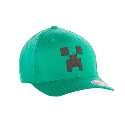 Minecraft Creeper Flexfit Green Hat